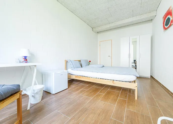 Yellow - Simple -- Olma Messen & Autobahn 1 Min, Hsg 6 Min, Spital 7min, Guenstige Parkplaetze Quarto em Acomodações Particulares *